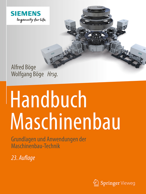 Handbuch Maschinenbau Von Alfred Böge | ISBN 978-3-658-12528-8 ...