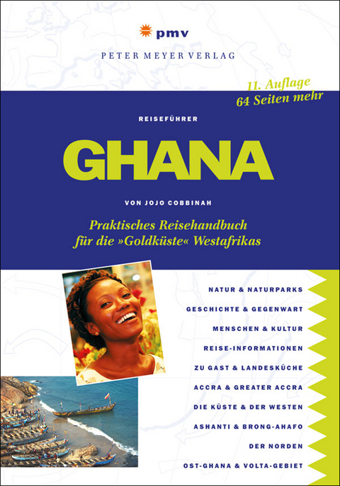 Ghana Reisehandbuch plus Reisekarte - Jojo Cobbinah,  pmv