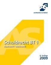 Schuldrecht BT 1 - Annegerd Alpmann-Pieper