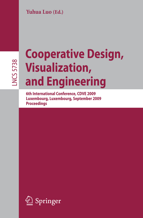 Cooperative Design, Visualization, and Engineering - 