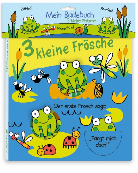 Mein Badebuch - 3 kleine Frösche - 