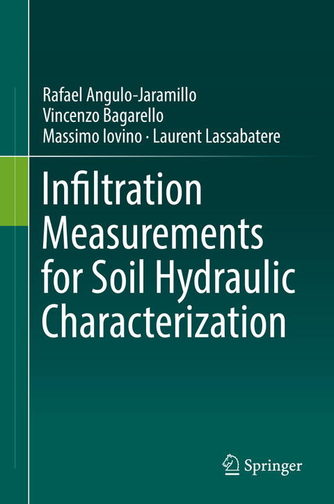 Infiltration Measurements for Soil Hydraulic Characterization - Rafael Angulo-Jaramillo, Vincenzo Bagarello, Massimo Iovino, Laurent Lassabatere