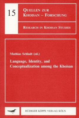 Language, Identity, and Conceptualization among the Khoisan - 