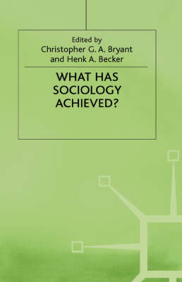 What Has Sociology Achieved? - 