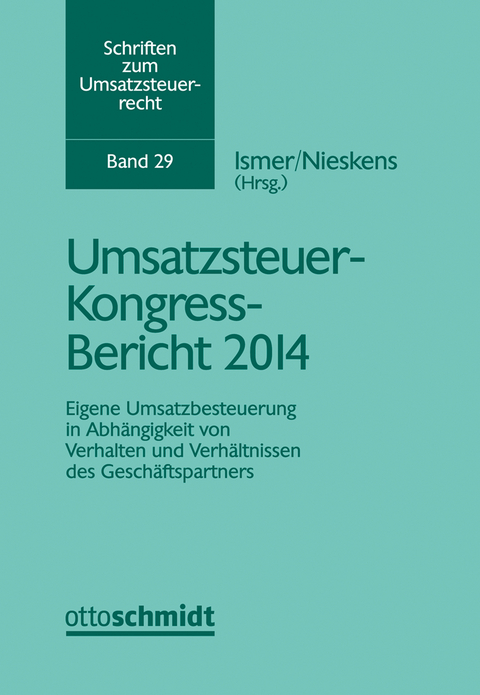 Umsatzsteuer-Kongress-Bericht 2014 - 