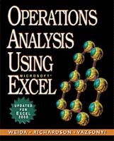 Operations Analysis Using Microsoft Excel - Nancy Weida, Andrew Vazsonyi, Ronny Richardson