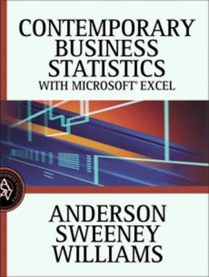 Contemporary Business Statistics with Microsoft Excel - 