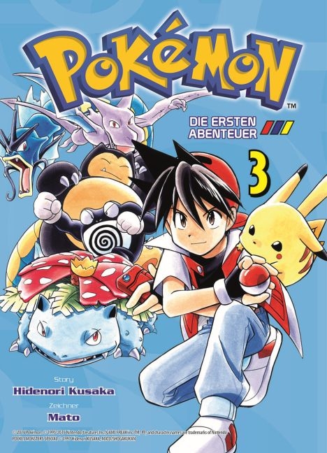 Pokémon - Die ersten Abenteuer 03 - Hidenori Kusaka,  Mato