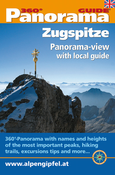 Panorama-Guide Zugspitz-Gipfel, englisch - Christian Schickmayr