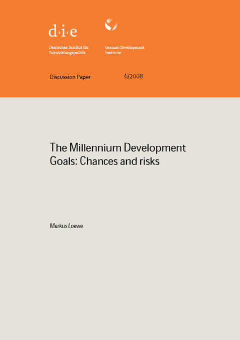 The Millennium Development Goals - Markus Loewe