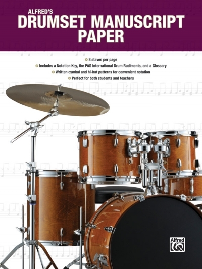 Alfreds Drum Manuscript Paper - Dave Black