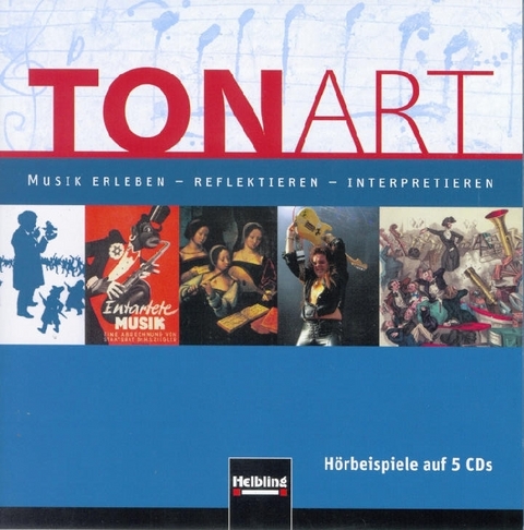 TONART. 5 AudioCDs. LIEFERBAR MIT NEUER ISBN 978-3-86227-049-1 - 