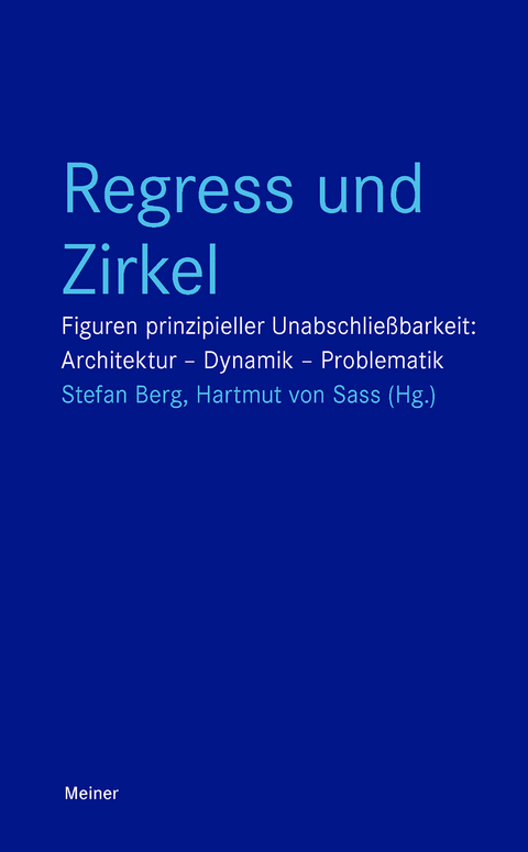 Regress und Zirkel - 