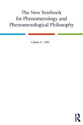 The New Yearbook for Phenomenology and Phenomenological Philosophy - 