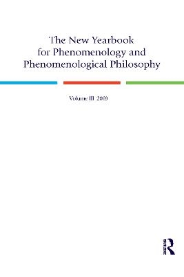 The New Yearbook for Phenomenology and Phenomenological Philosophy - 