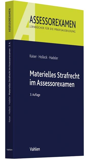 Materielles Strafrecht im Assessorexamen - Horst Kaiser, Torsten Holleck, Henning Hadeler