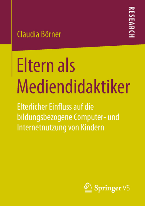 Eltern als Mediendidaktiker - Claudia Börner