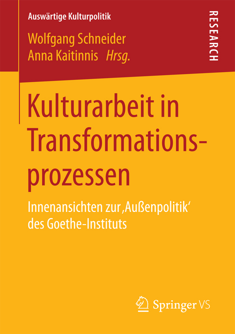 Kulturarbeit in Transformationsprozessen - 