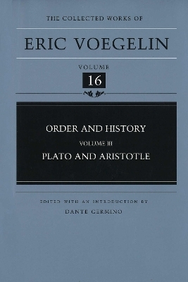 Order and History (CW16) - Eric Voegelin