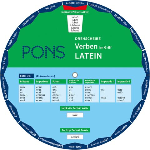 PONS Drehscheibe Verben im Griff Latein