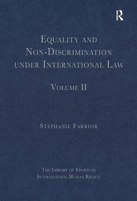 Equality and Non-Discrimination under International Law - 