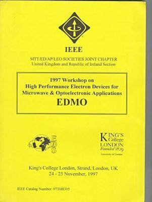 High Performance Electron Devices for Microwave and Optoelectronic Applications -  Institute of Electrical and Electronics Engineers