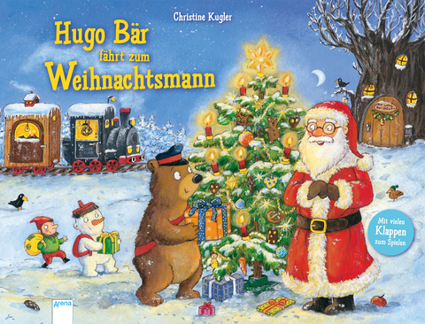 Hugo Bär fährt zum Weihnachtsmann - Christine Kugler