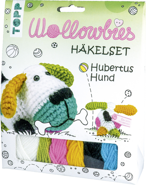 Wollowbies Häkelset Hubertus Hund - Jana Ganseforth