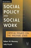 Social Policy and Social Work - Judy Krysik