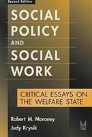 Social Policy and Social Work - Judy Krysik