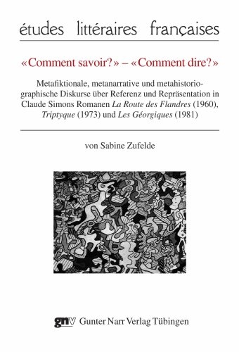 'Comment savoir? Comment dire ?' - Sabine Zufelde