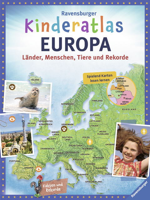 Ravensburger Kinderatlas Europa - Andrea Schwendemann