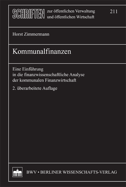 Kommunalfinanzen - Horst Zimmermann