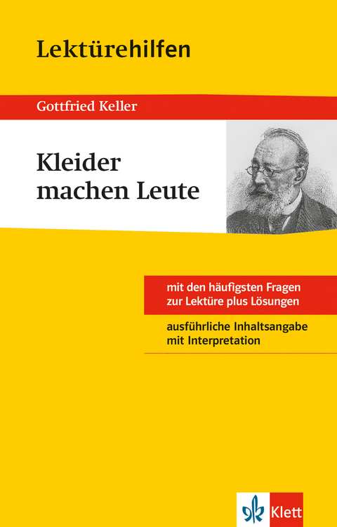 Lektürehilfen Gottfried Keller "Kleider machen Leute"