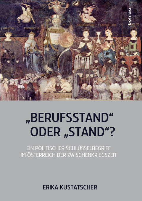 »Berufsstand« oder »Stand«? - Erika Kustatscher