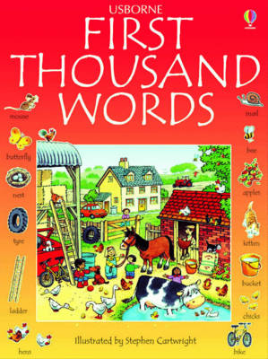 First Thousand Words in English - Heather Amery