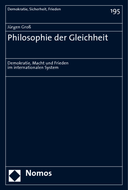 Philosophie der Gleichheit - Jürgen Groß