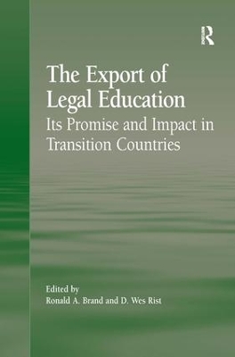 The Export of Legal Education - D. Wes Rist