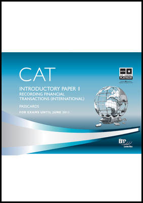 CAT - 1 Recording Financial Transactions (INT) -  BPP Learning Media