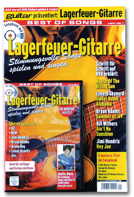 Best of Songs Vol.1: Lagerfeuer-Gitarre - Justin Nova