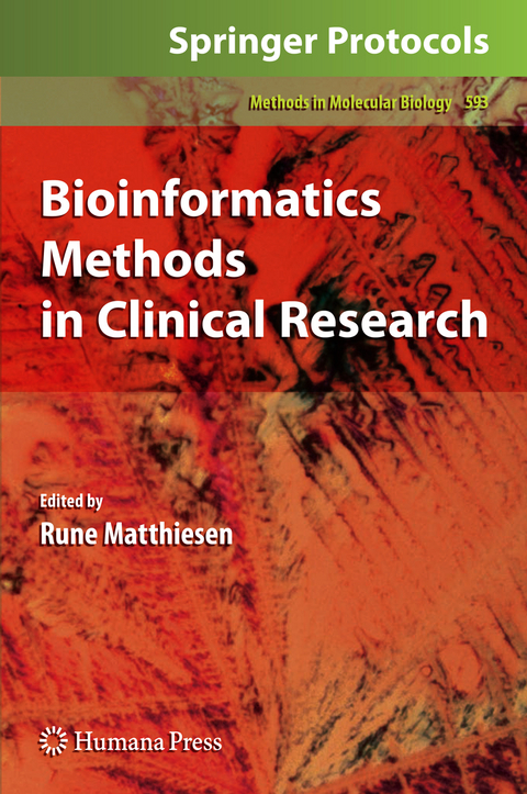 Bioinformatics Methods in Clinical Research - 