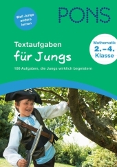 PONS Textaufgaben für Jungs 2.-4. Klasse