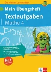 Mein Übungsheft Textaufgaben Mathe 4 - Heinz Bergmann, Diana Hofheinz