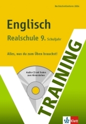 Training Englisch Realschule 9. Schuljahr mit Audio-CD