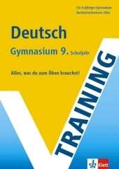 Training Deutsch Gymnasium 9. Schuljahr