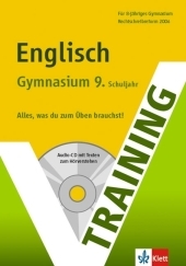 Training Englisch Gymnasium 9. Schuljahr mit Audio-CD