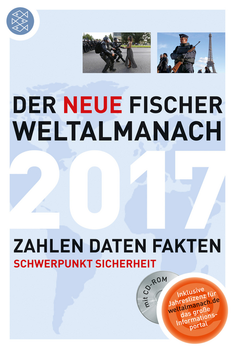 Der neue Fischer Weltalmanach 2017 mit CD-ROM