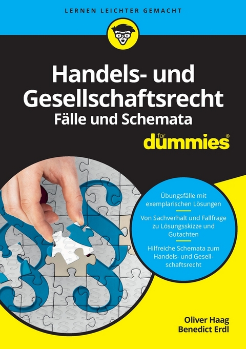 Handels- und Gesellschaftsrecht: Fälle und Schemata für Dummies - Oliver Haag, Benedict Erdl