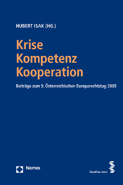 Krise - Kompetenz - Kooperation - 