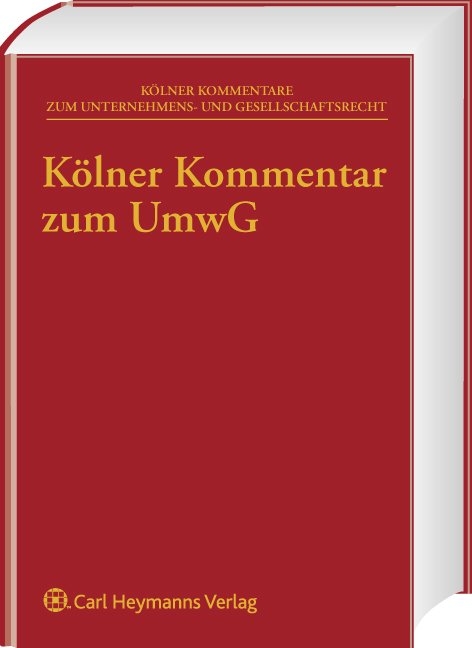 Kölner Kommentar zum Umwandlungsgesetz - 